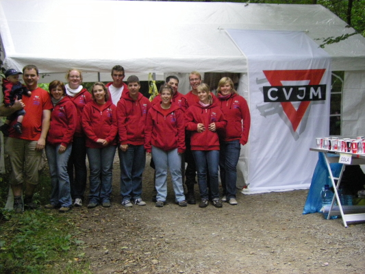 Das Team des CVJM Eiringhausen war beim P-Weg-Wochenende 2009 mit einem Getr&auml;nkeposten vertreten!